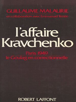 cover image of L'Affaire Kravchenko (Paris, 1949)